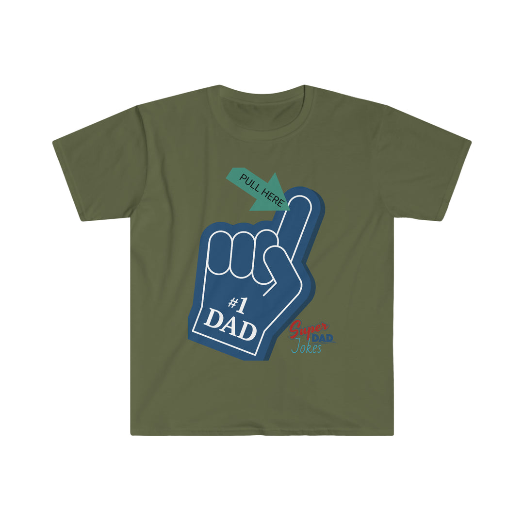 Pull My Finger Super Dad Jokes Unisex Softstyle T-Shirt