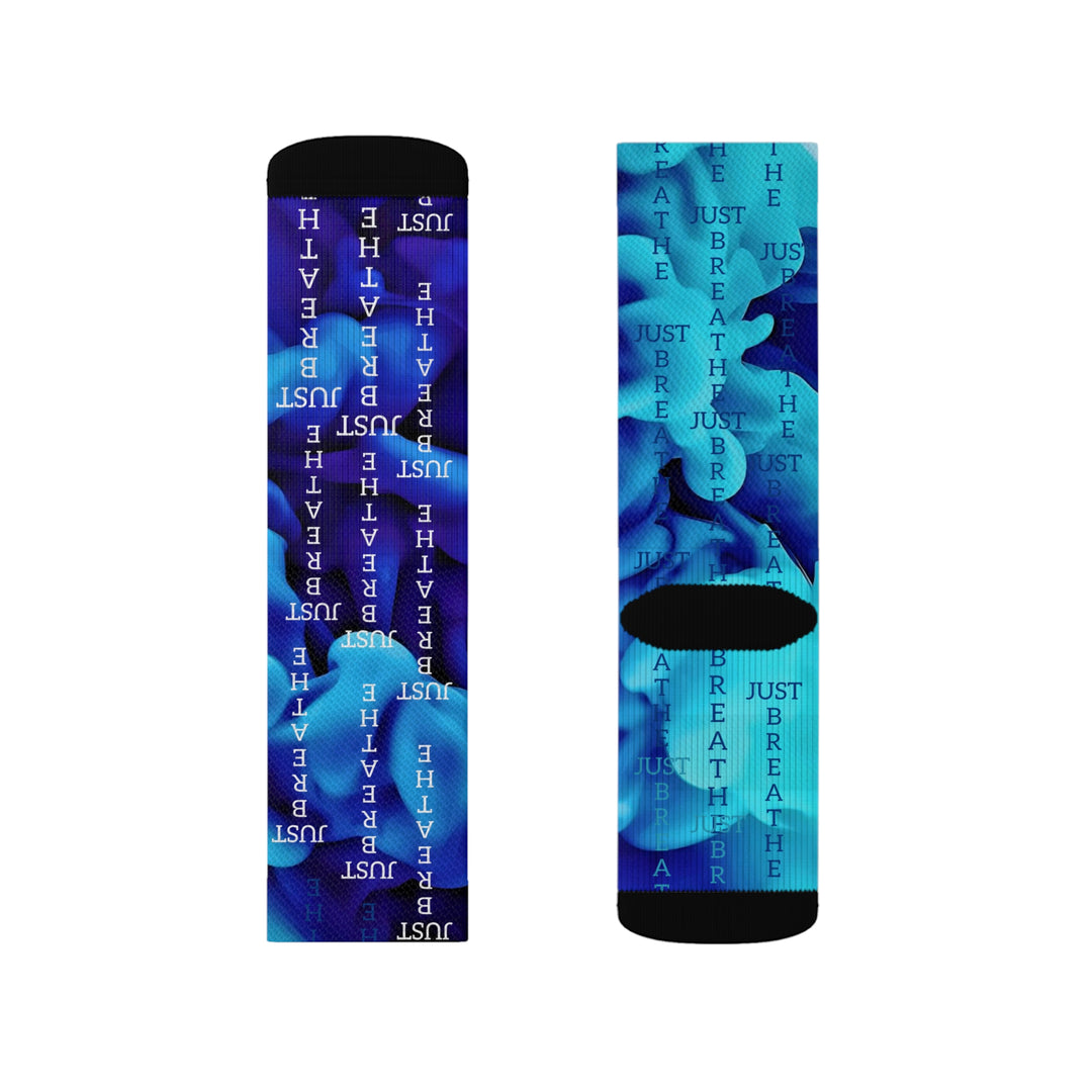 Just Breathe Sublimation Socks