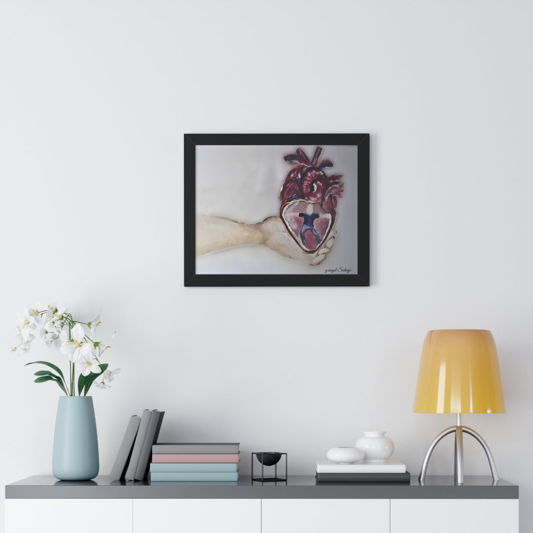 Abiding Within Framed Horizontal Poster