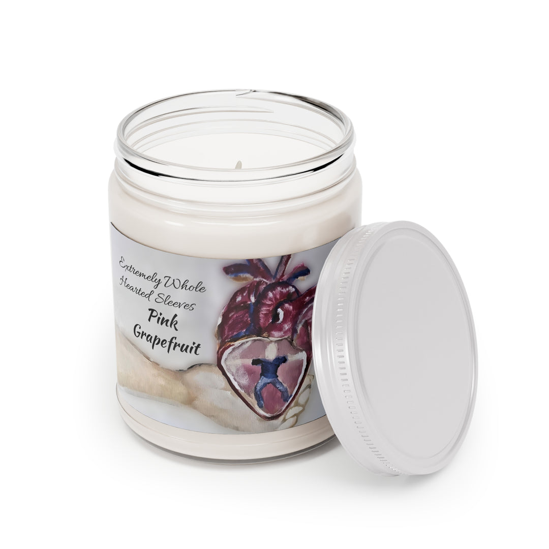 Extremely Whole Hearted Sleeves , Spiced Pumpkin Ginger and Pink Grapefruit Scented Candles,  or Unscented