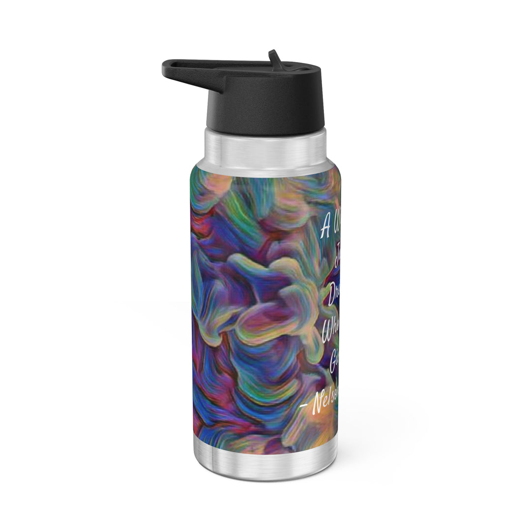 Dreamer, Nelson Mandela Gator Tumbler, 32oz