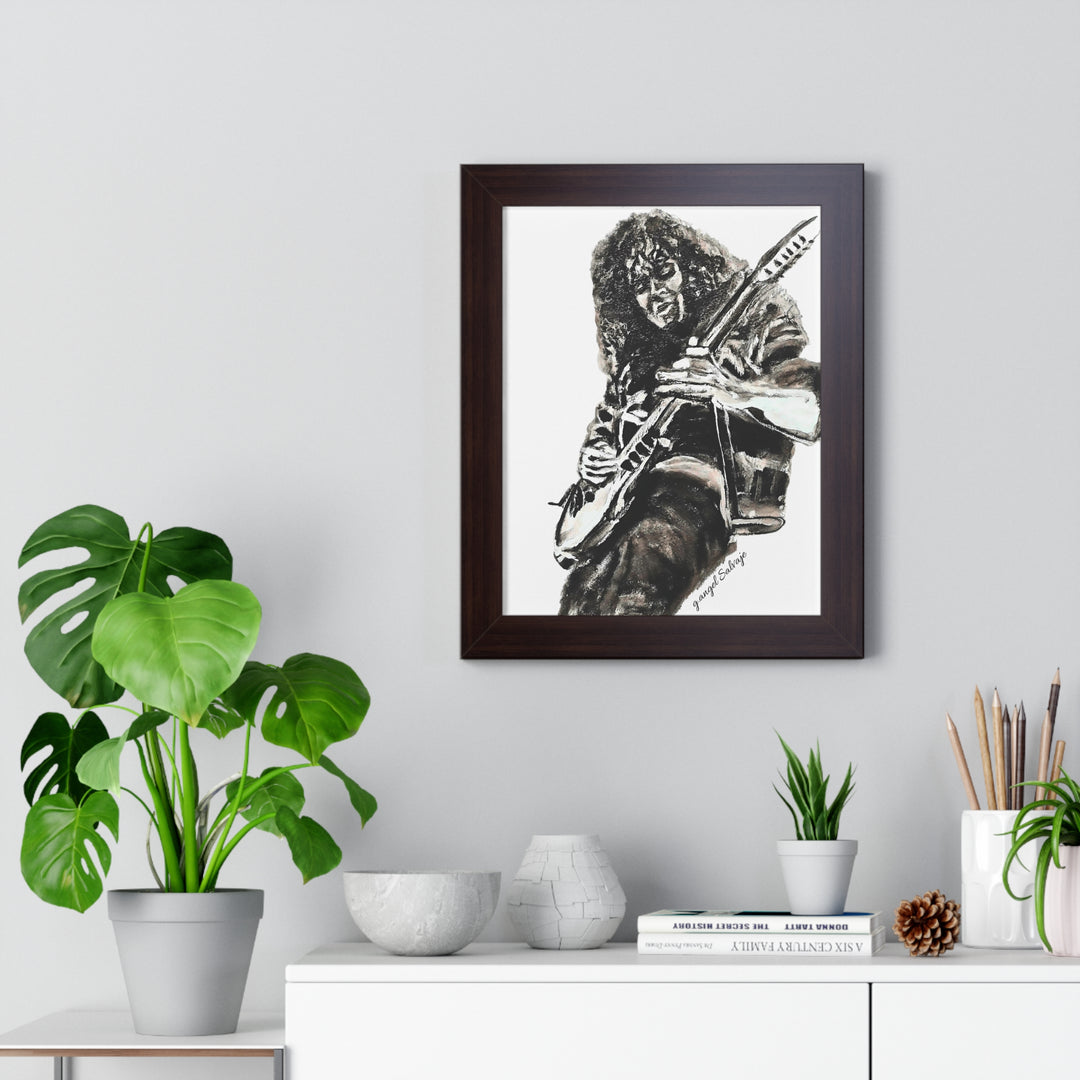Tim Kelly Framed Vertical Poster