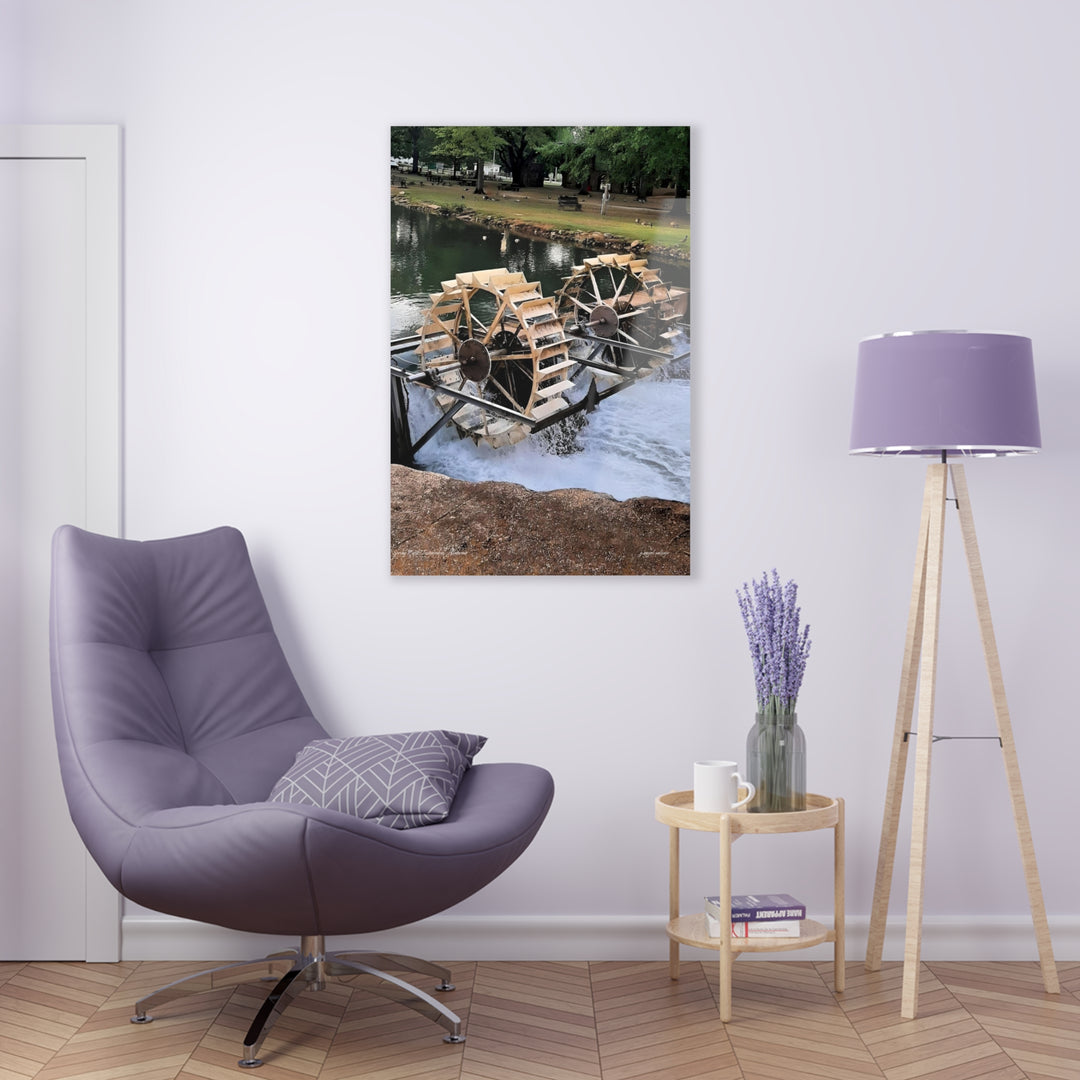 Water Wheel , Spring Park  Acrylic Prints