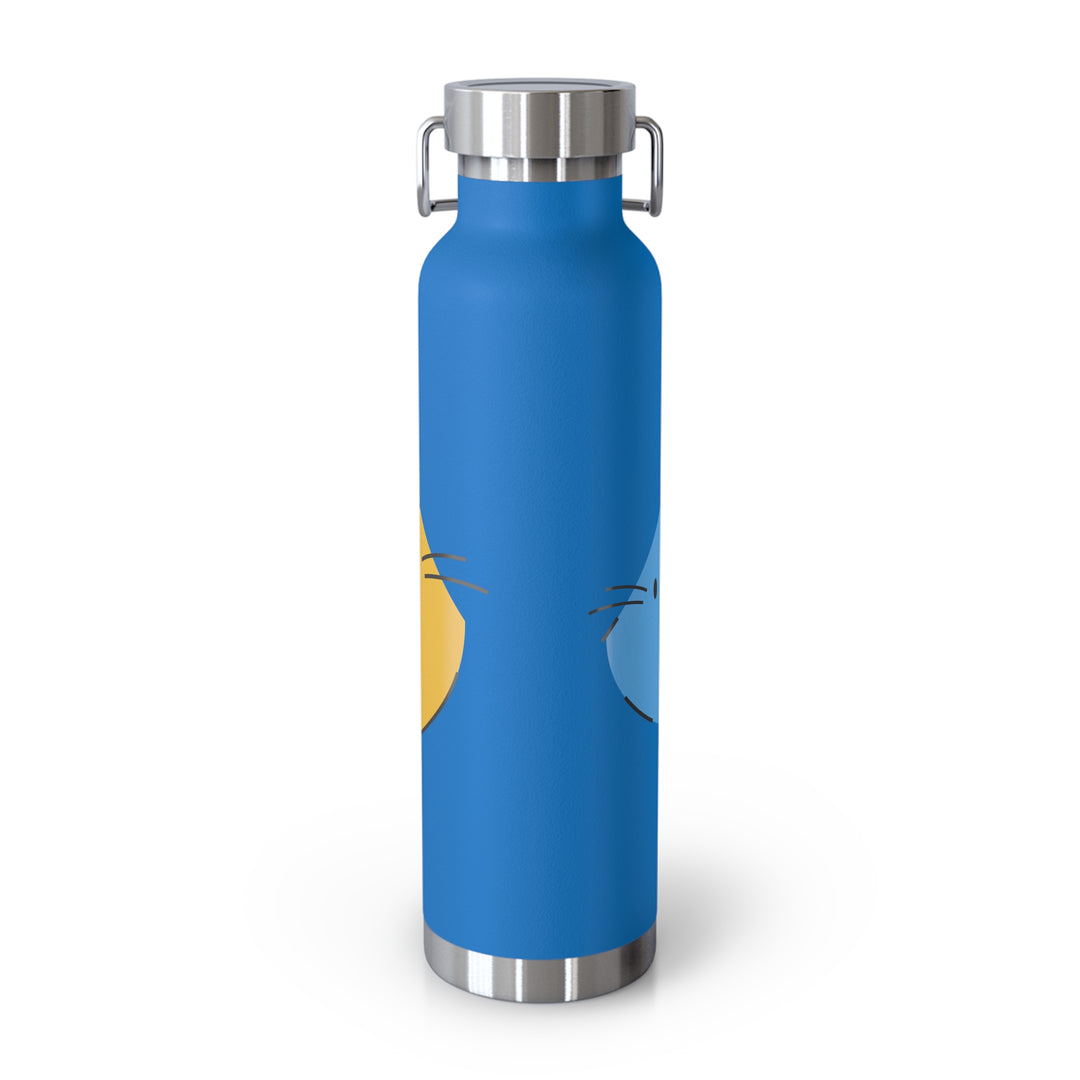 Spy Cats Copper Vacuum Insulated Bottle, 22oz