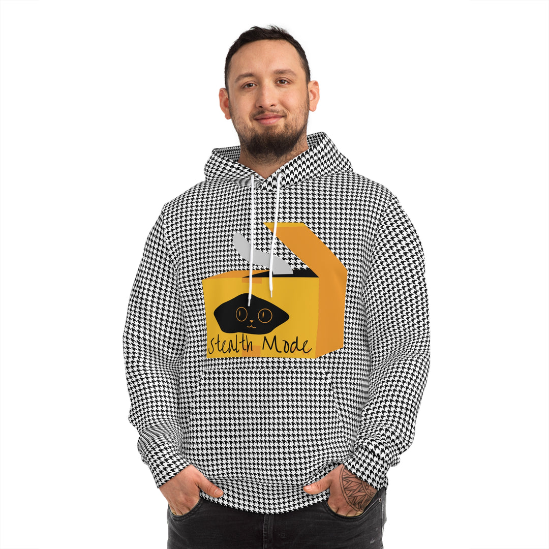 Secret Agent Cat,  Stealth Mode Fashion Hoodie