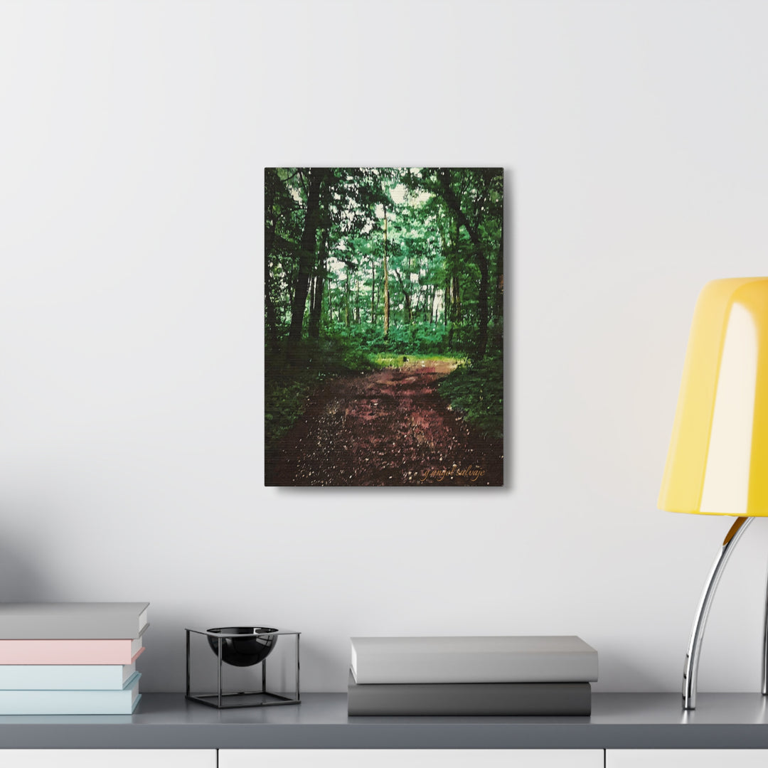 Long and Winding Path Canvas Gallery Wraps