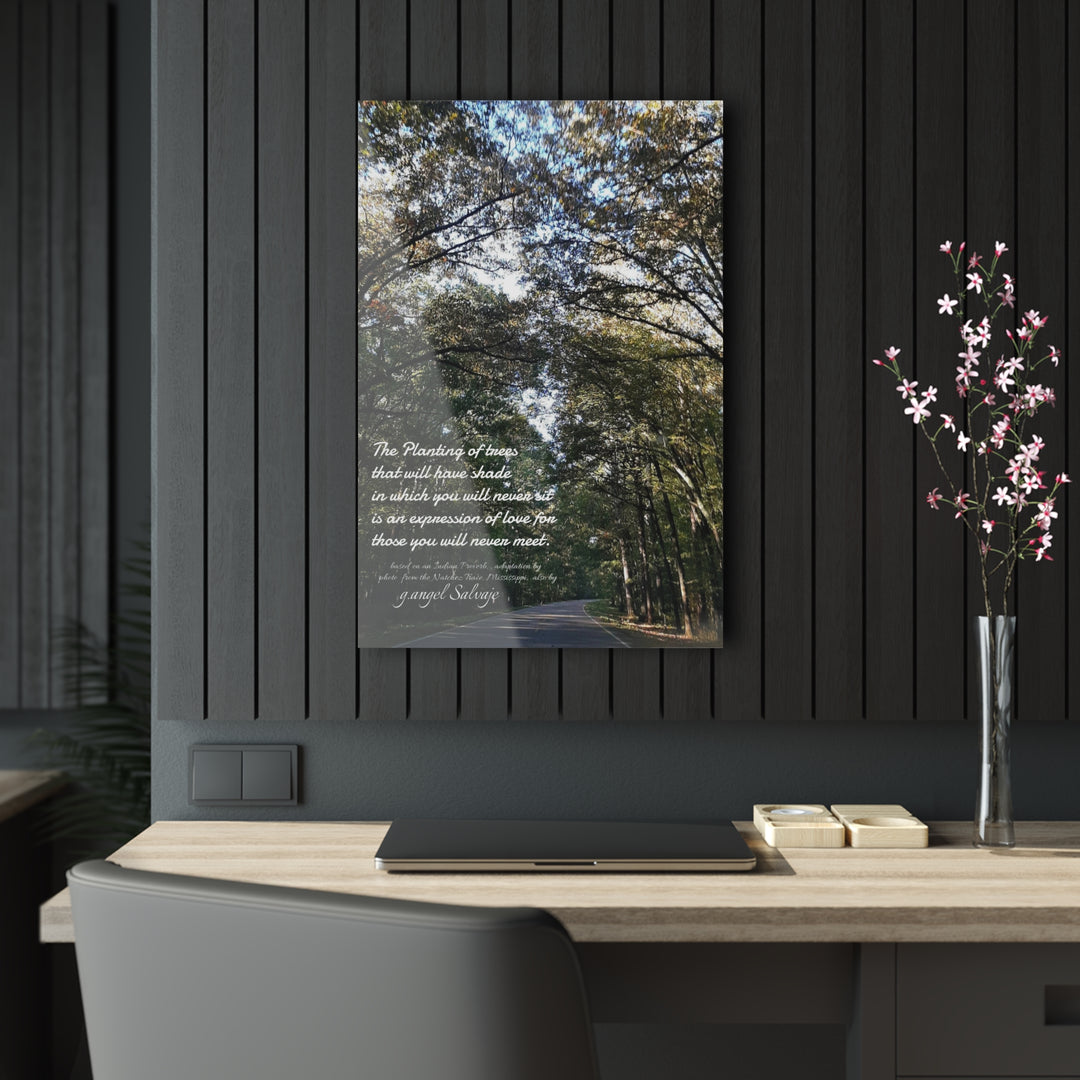 Servitude and Love, Indian Proverb adaptation, Acrylic Prints
