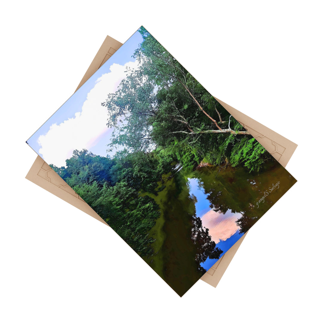 Heavenly Reflections Ceramic Photo Tile