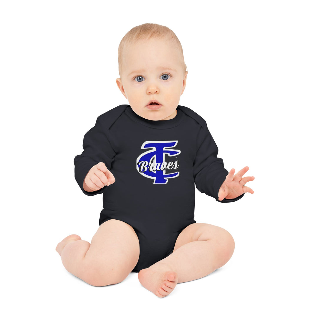 Baby Onesie - Tishomingo County Braves Breast Cancer Awareness