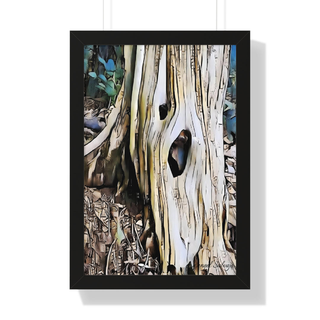 It Is All About What is Hidden Within Framed Vertical Poster