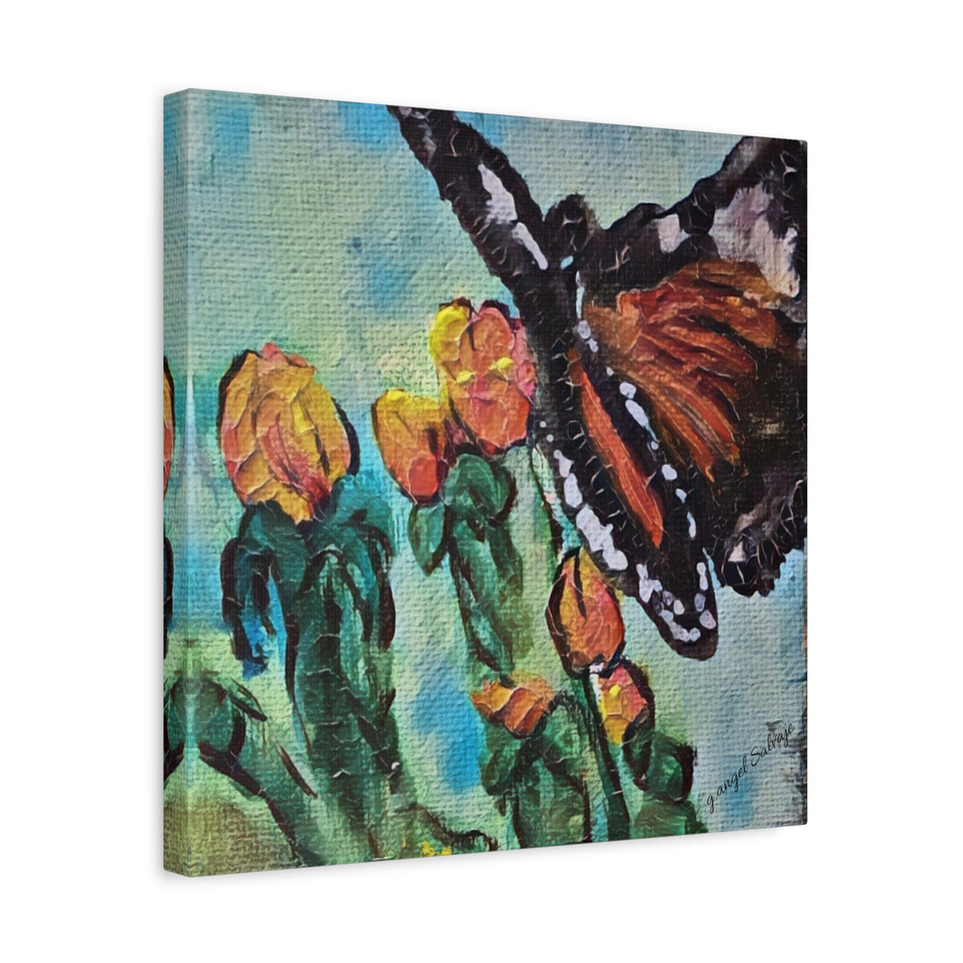 Canvas Print - Monarch Queen Butterfly