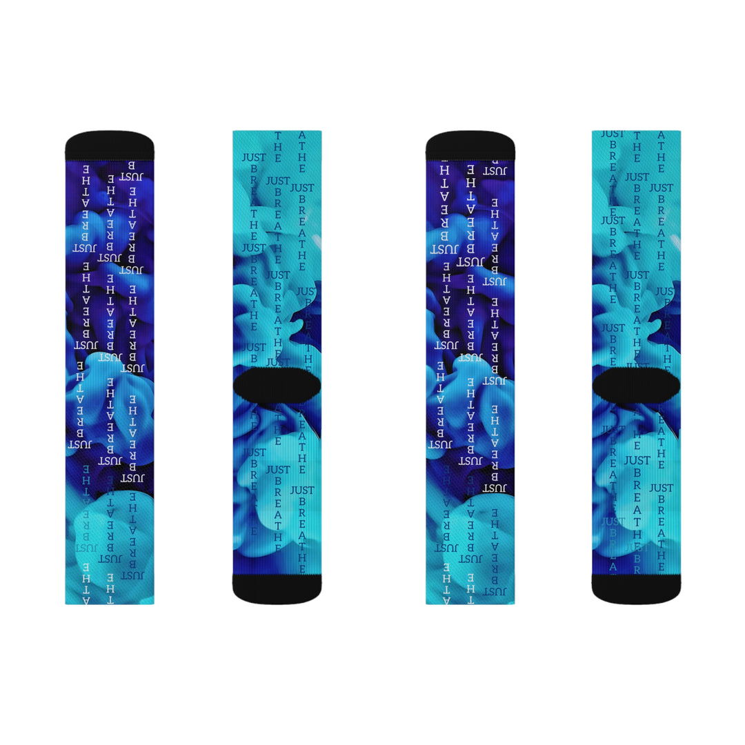 Just Breathe Sublimation Socks