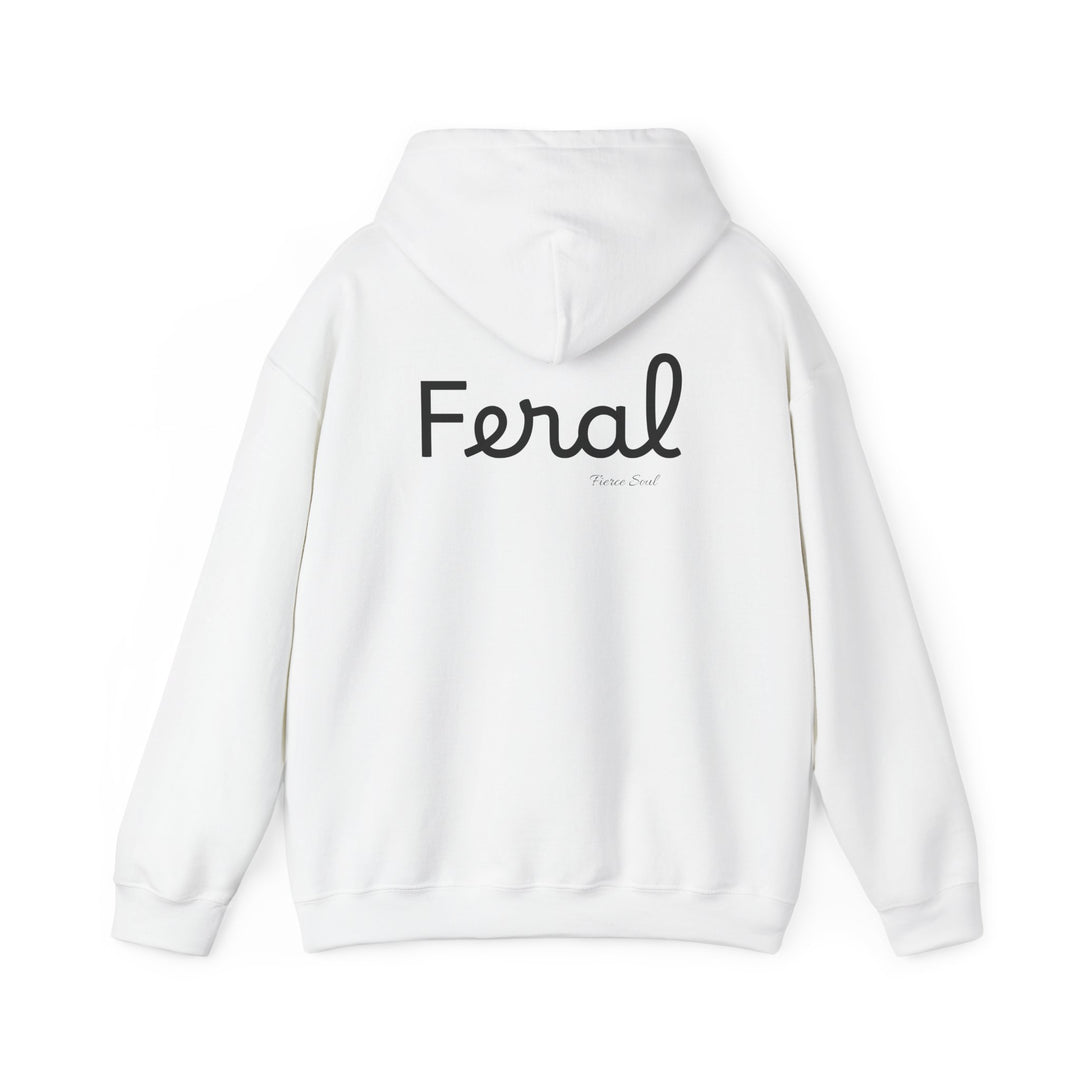Hooded Sweatshirt - Feral Cat Drama Free Design