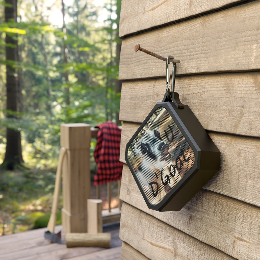 Bluetooth Speaker - Bandy the Pygmee Goat Design with Inspirational Quote
