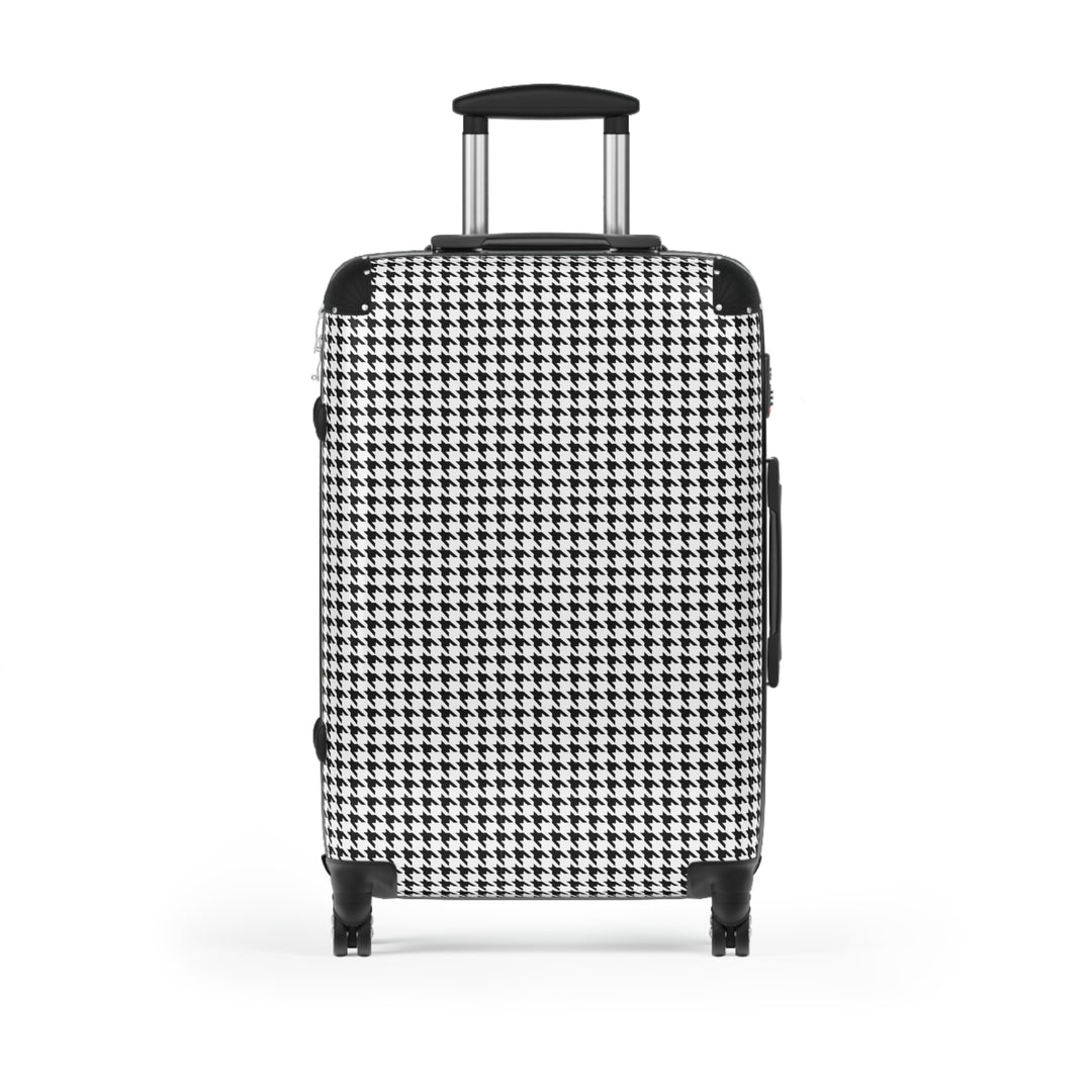 Hound's Tooth Suitcase