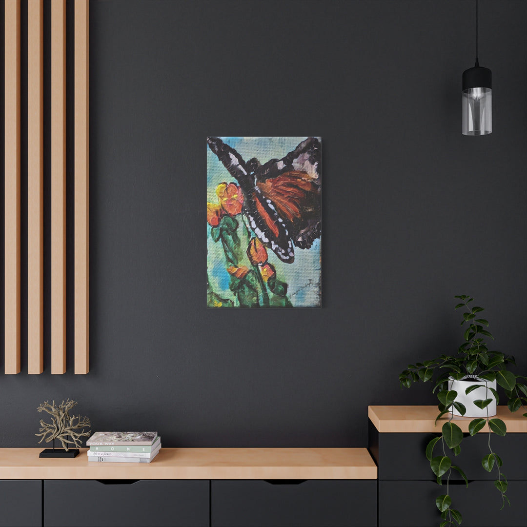 Canvas Print - Monarch Queen Butterfly