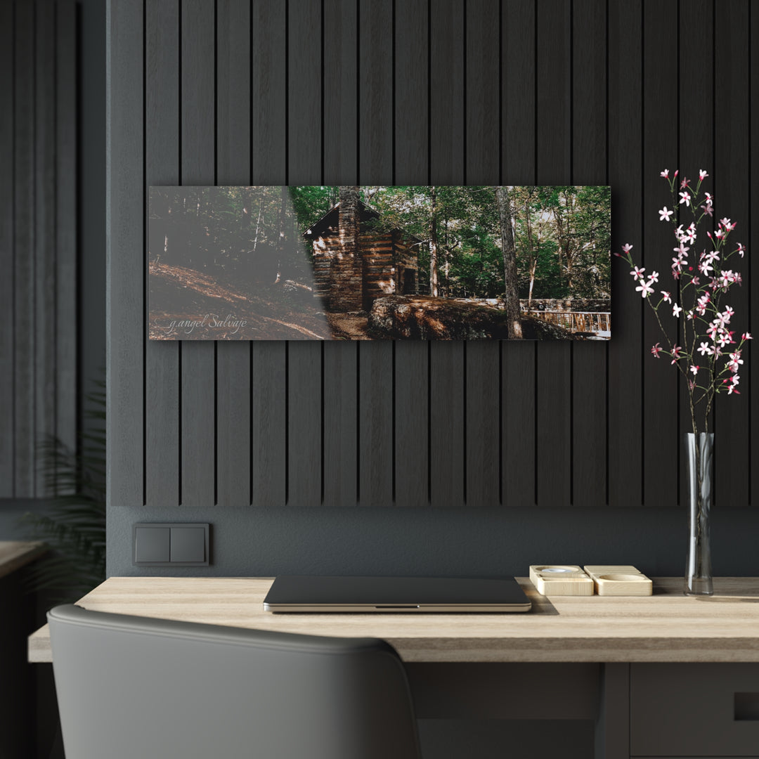 Just a Cabin in the Corner of Gloryland Acrylic Prints