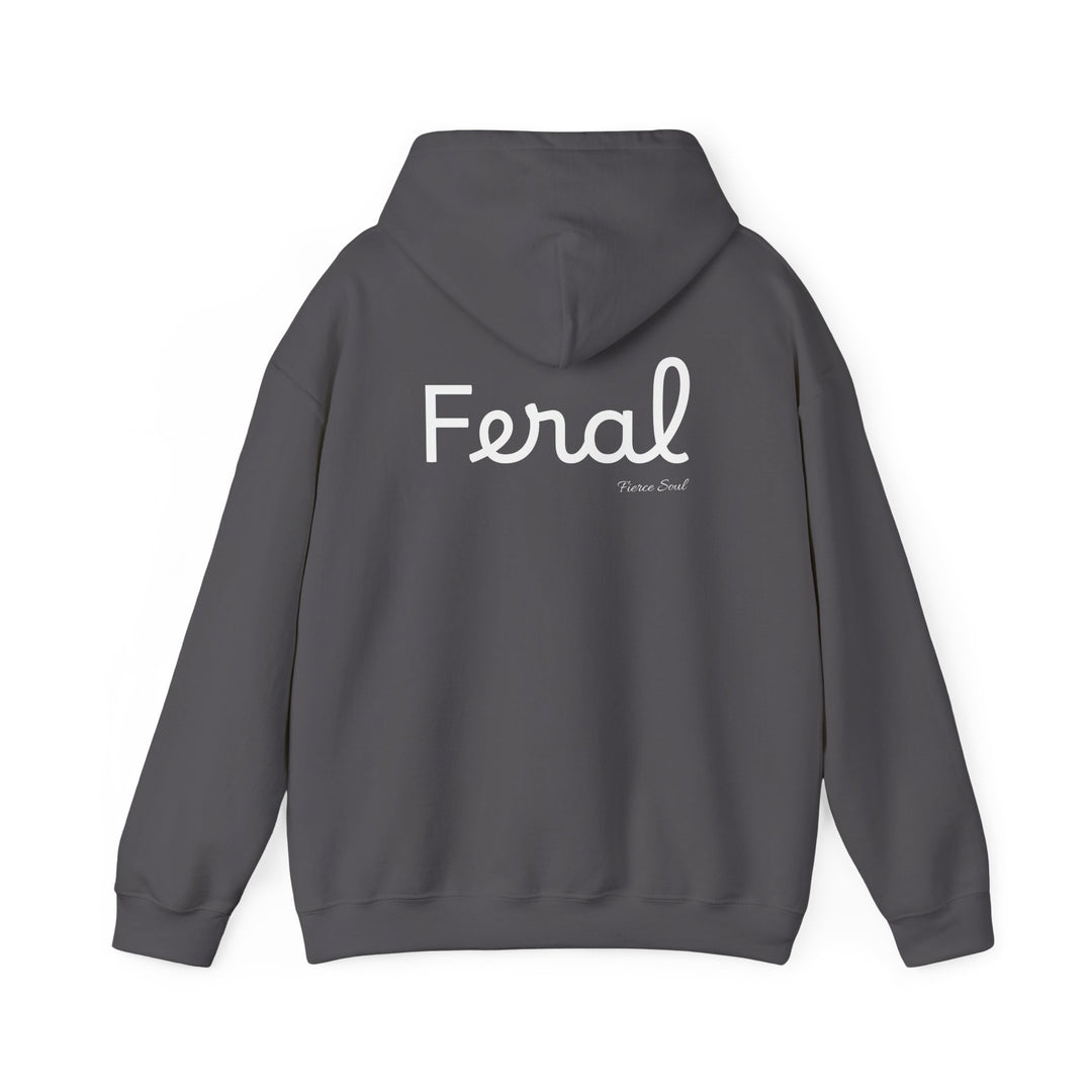 Hooded Sweatshirt - Feral Cat Drama Free Design