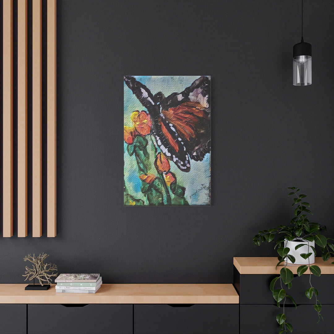 Canvas Print - Monarch Queen Butterfly