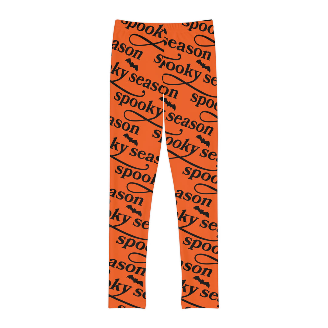 Spooky Season Halloween Youth Full-Length Leggings (AOP)