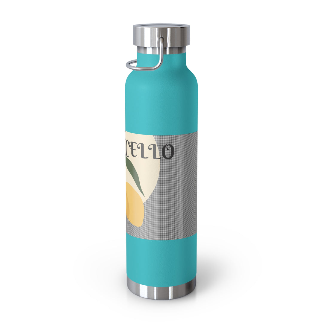 Limoncello Hounds Tooth Copper Vacuum Insulated Bottle, 22oz