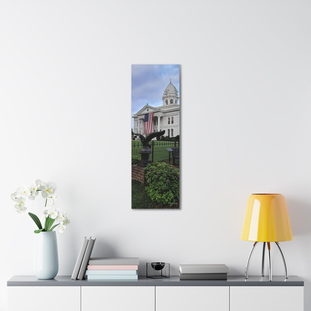 Colbert County Flag and Eagle Canvas Gallery Wraps