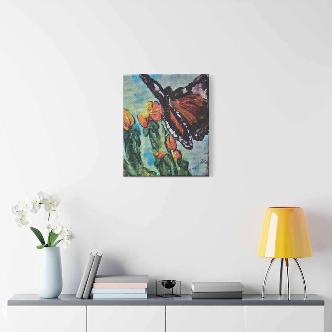 Canvas Print - Monarch Queen Butterfly