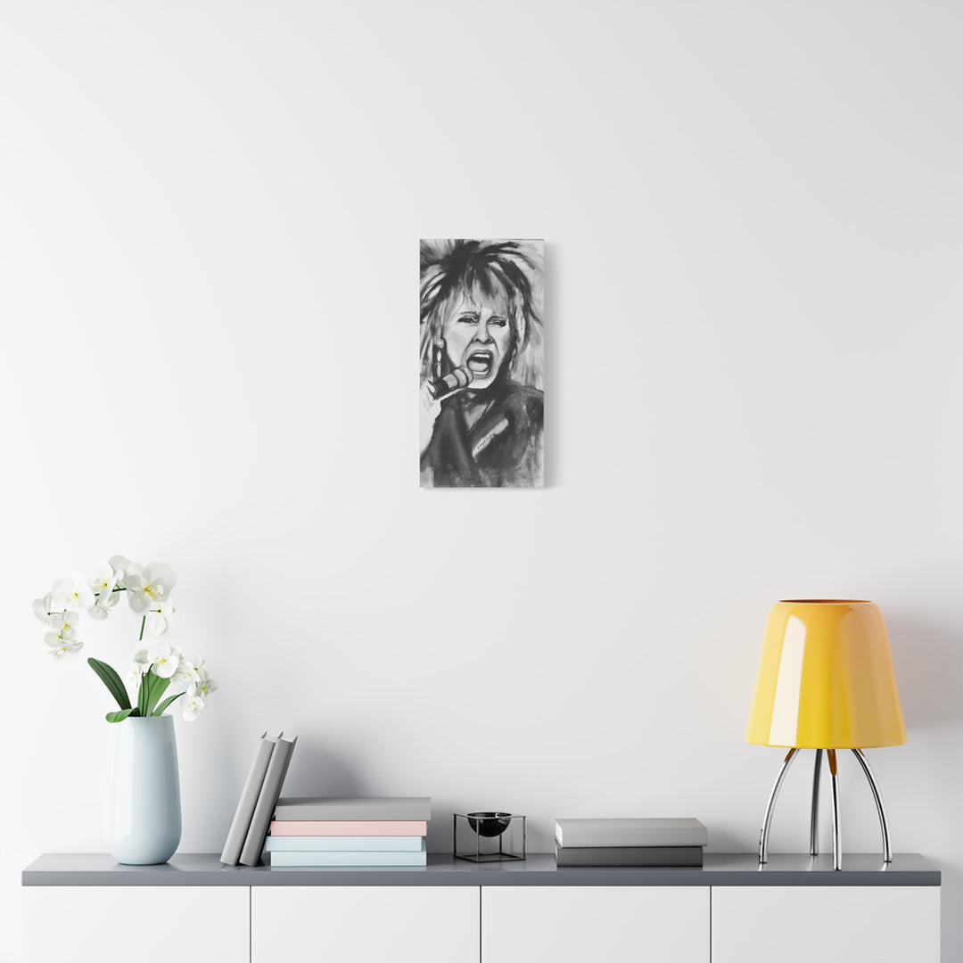 Canvas Print Tina Turner Portrait