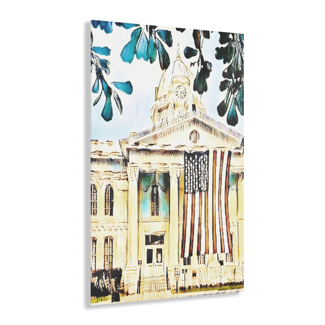Colbert County Courthouse Acrylic Prints