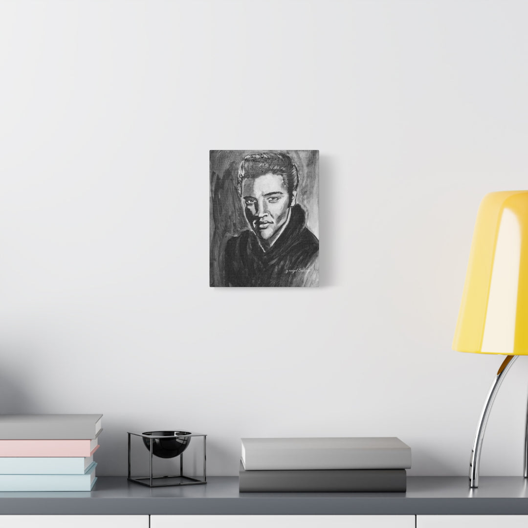 Elvis Canvas Print, from the Rock and Roll Series