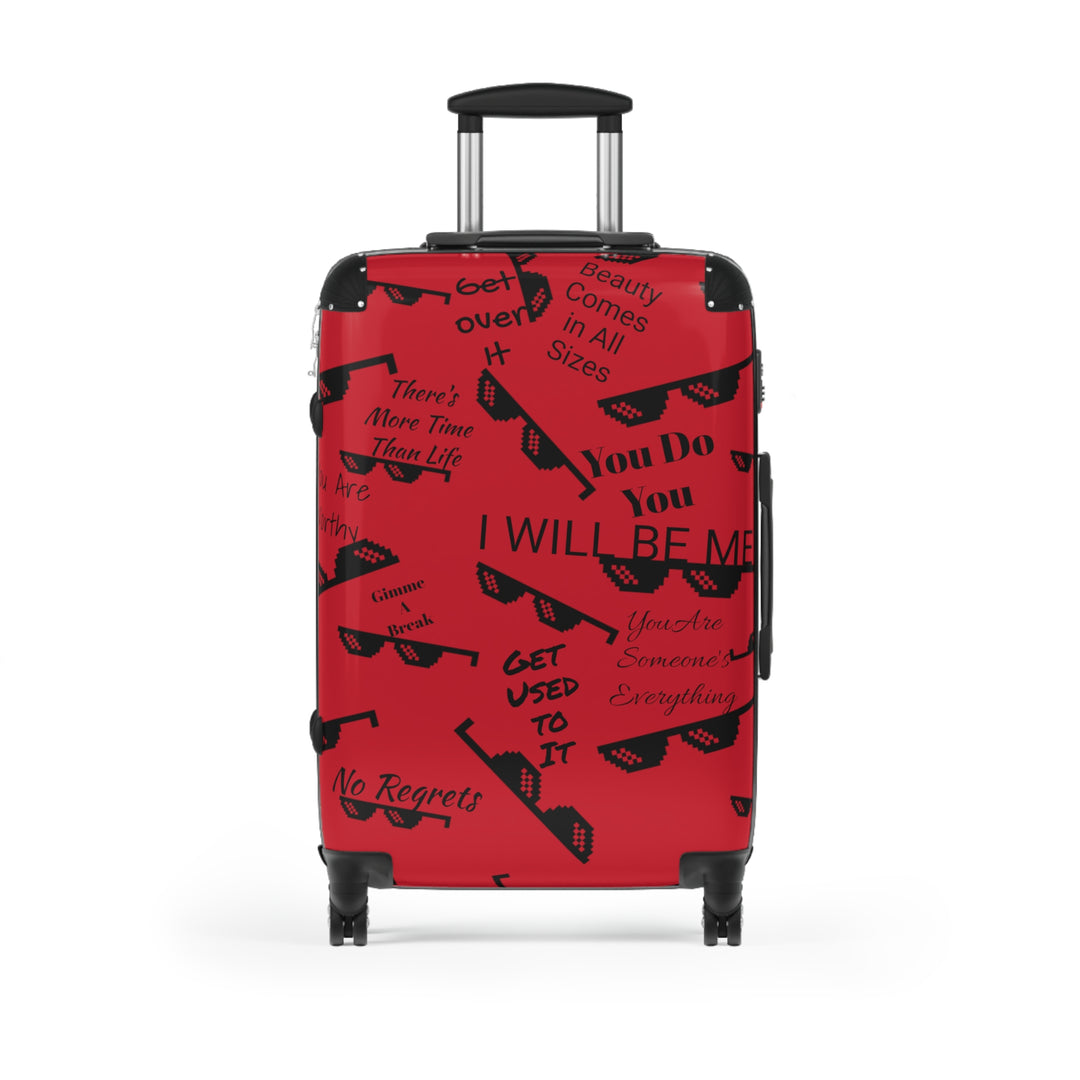 Affirmations and Sunglasses Suitcase