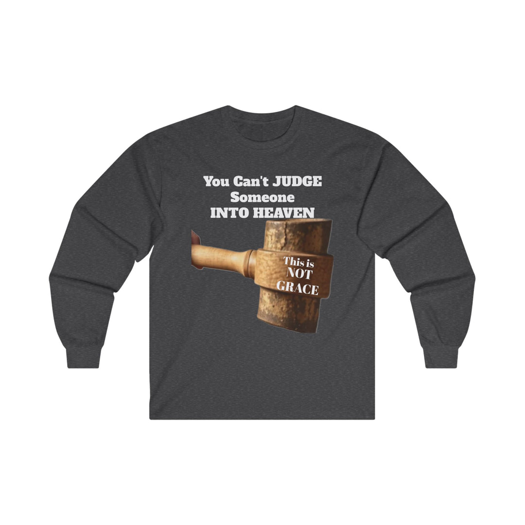 Christian Long Sleeve Tee - Ephesians 2:4-5 Saved by Grace