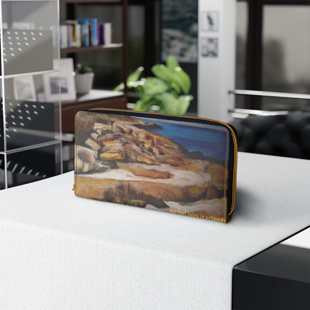 Seaside Escape Zipper Wallet