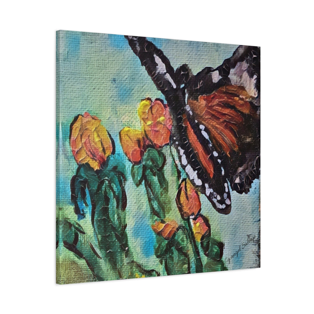 Canvas Print - Monarch Queen Butterfly