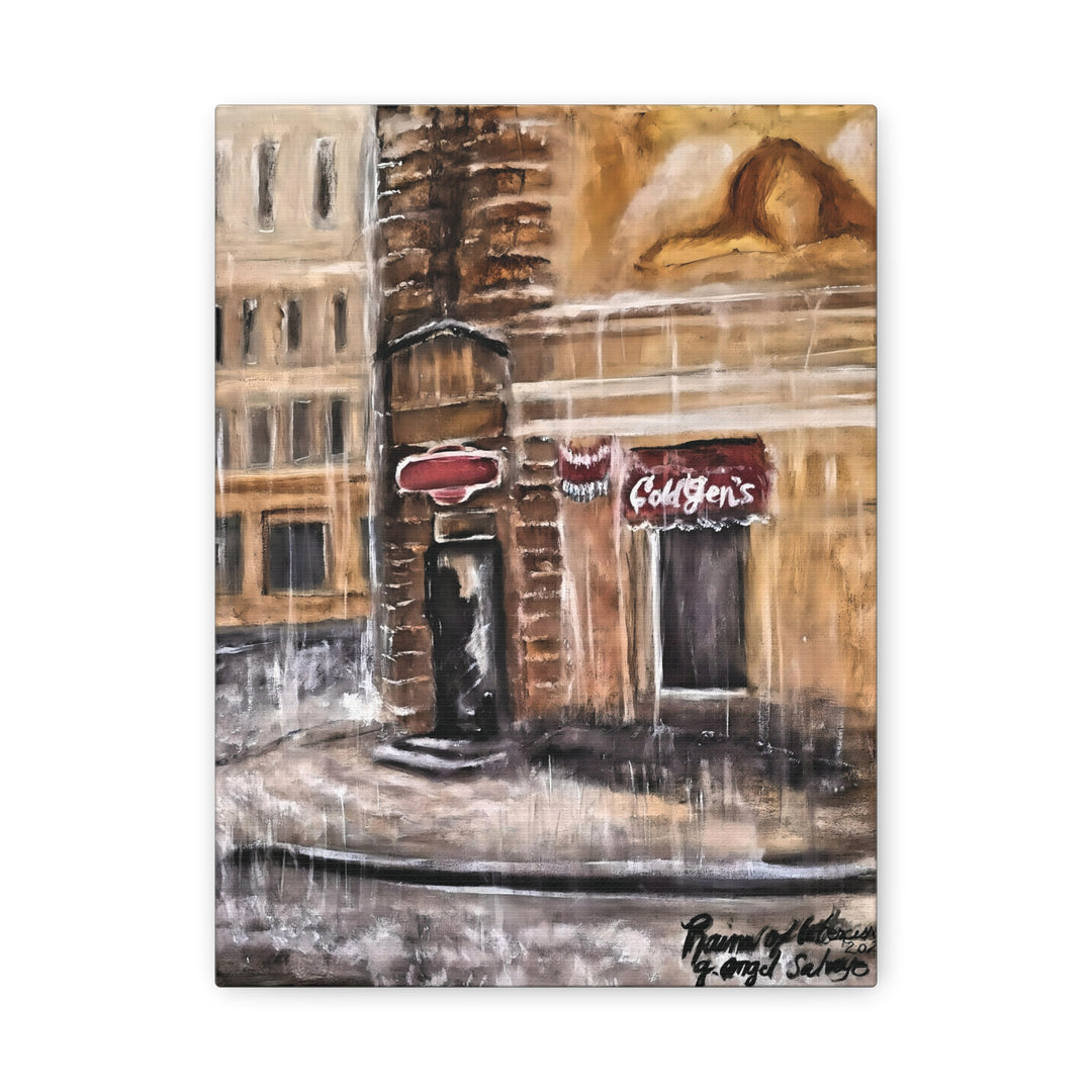 Realist Tones Canvas Print - Tears of Intercession-Urban Rainscape Design