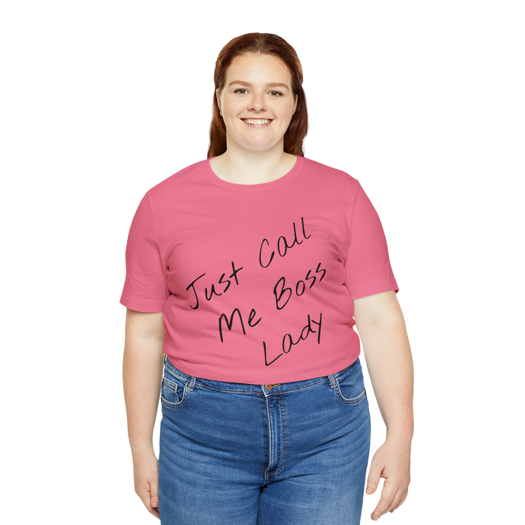 D'Boss Lady Unisex Jersey Short Sleeve Tee