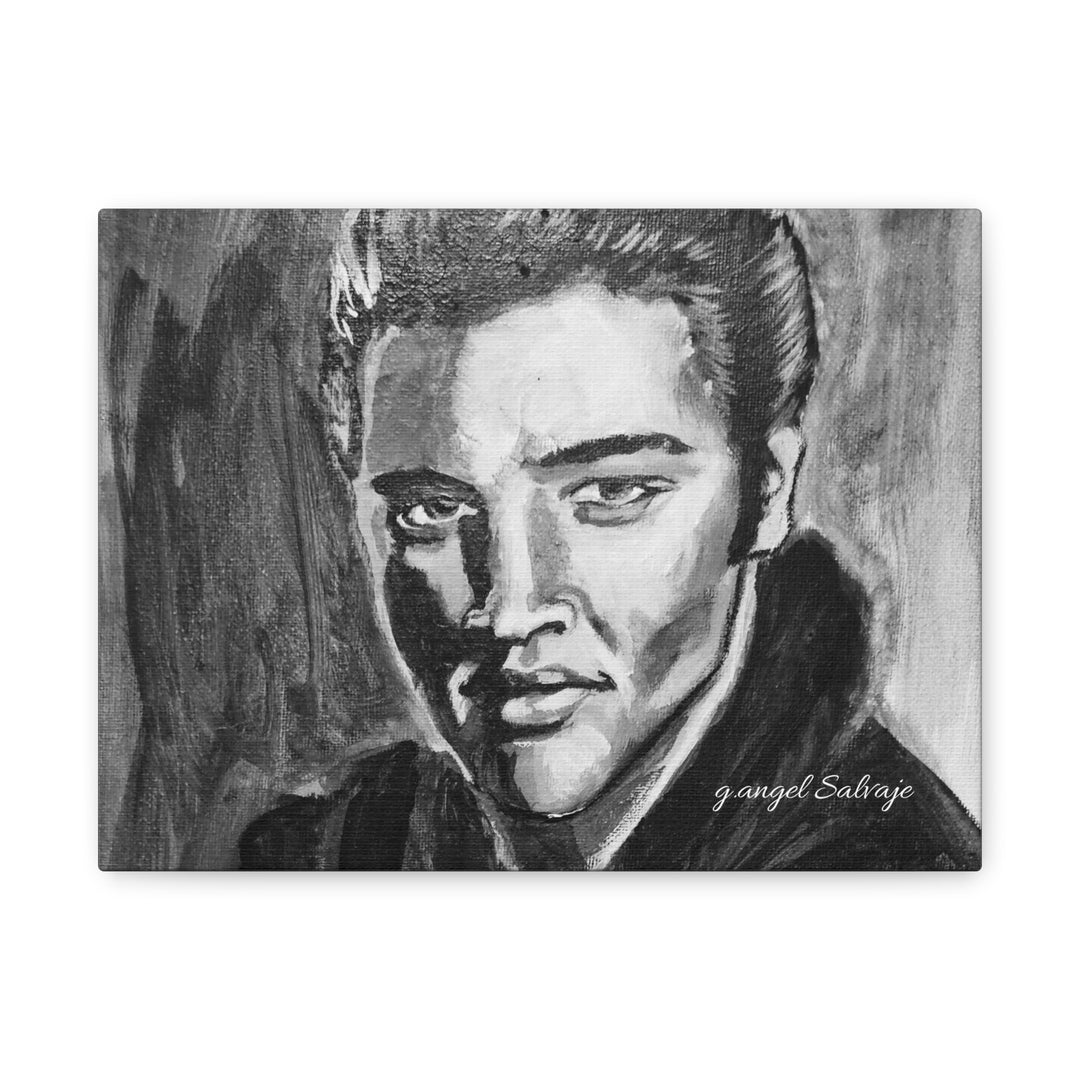 Elvis Canvas Print, from the Rock and Roll Series