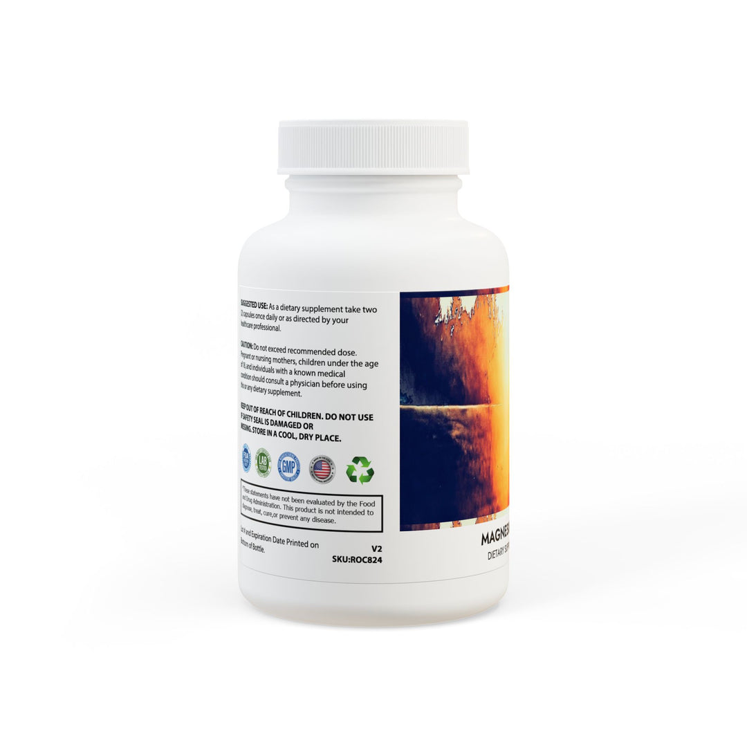 Magnesium Glycinate Supplement (60 Capsules)