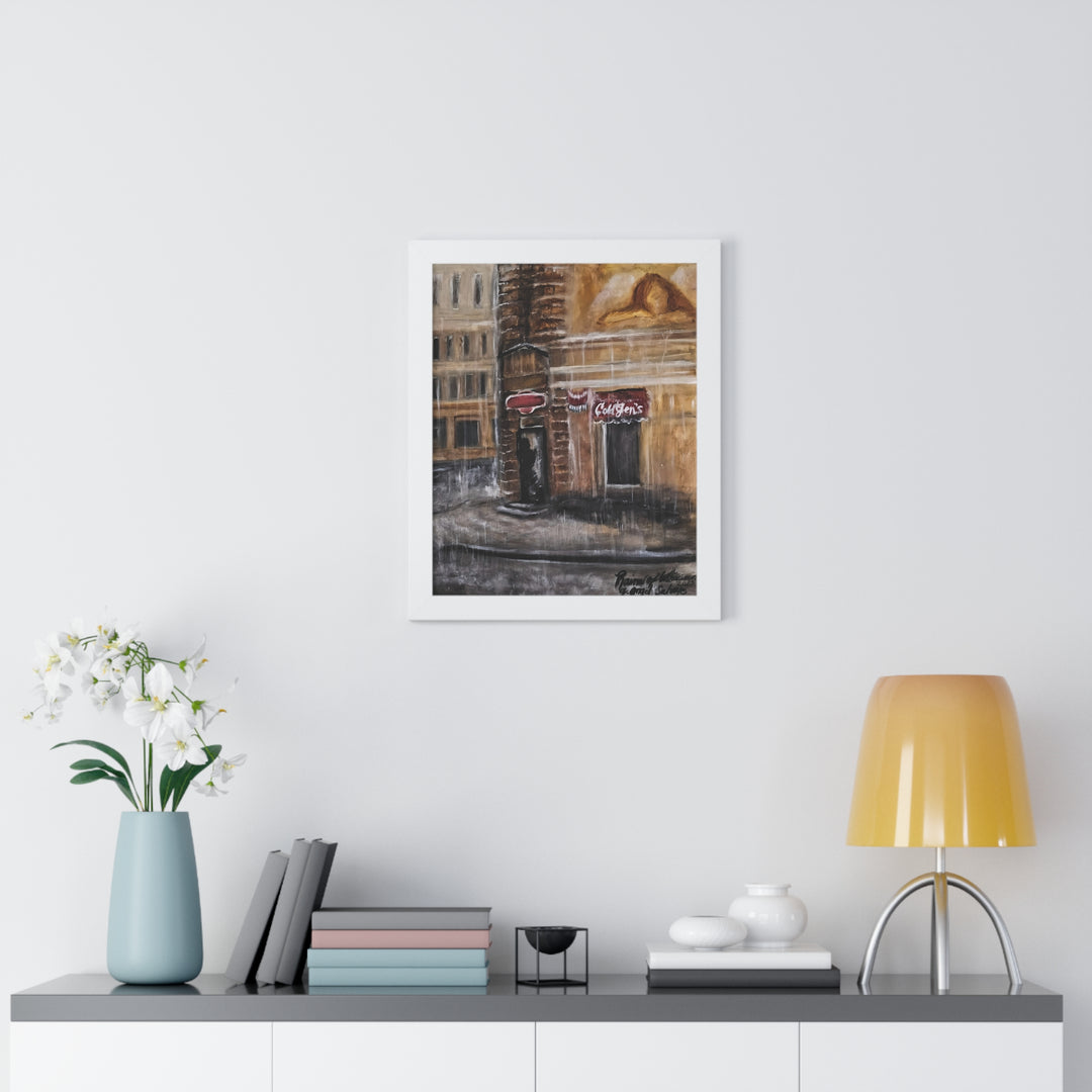 Vertical Poster 'Rains of Intercession' by g angel Salvaje