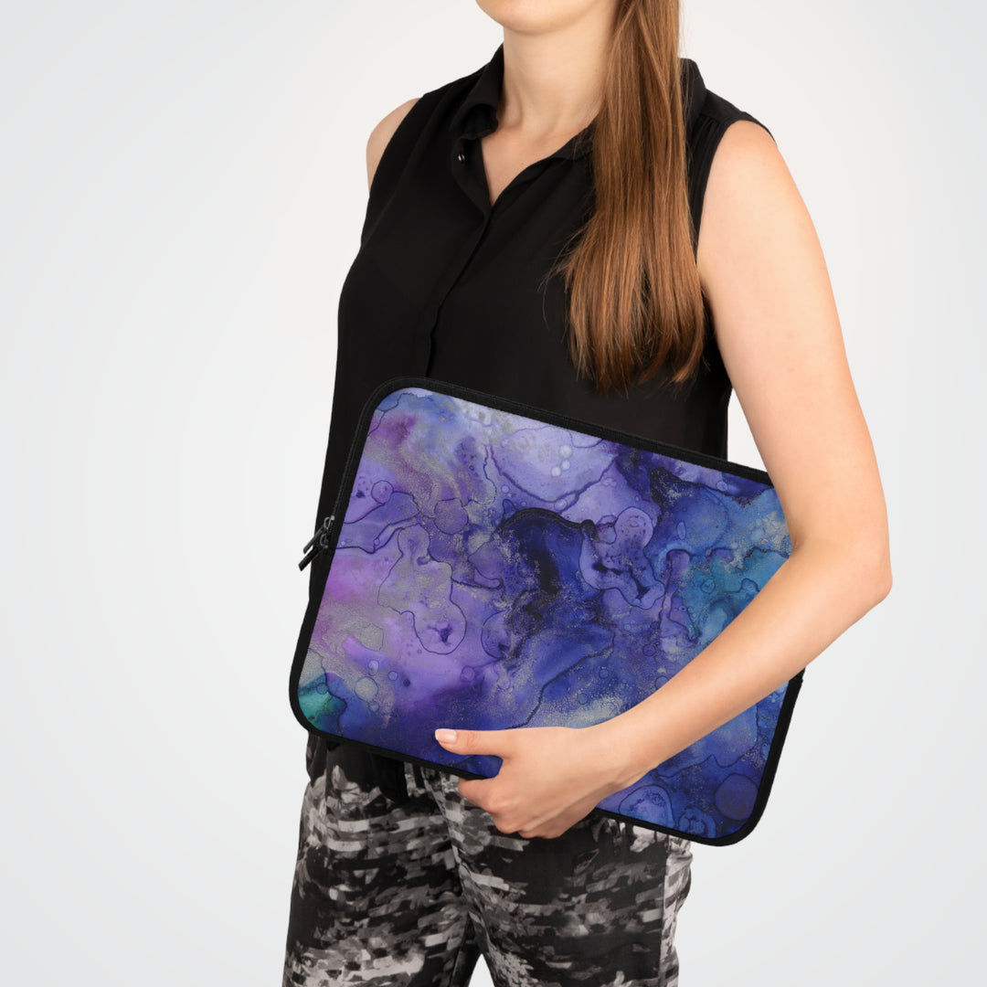 Marbled Purple Haze Laptop Sleeve