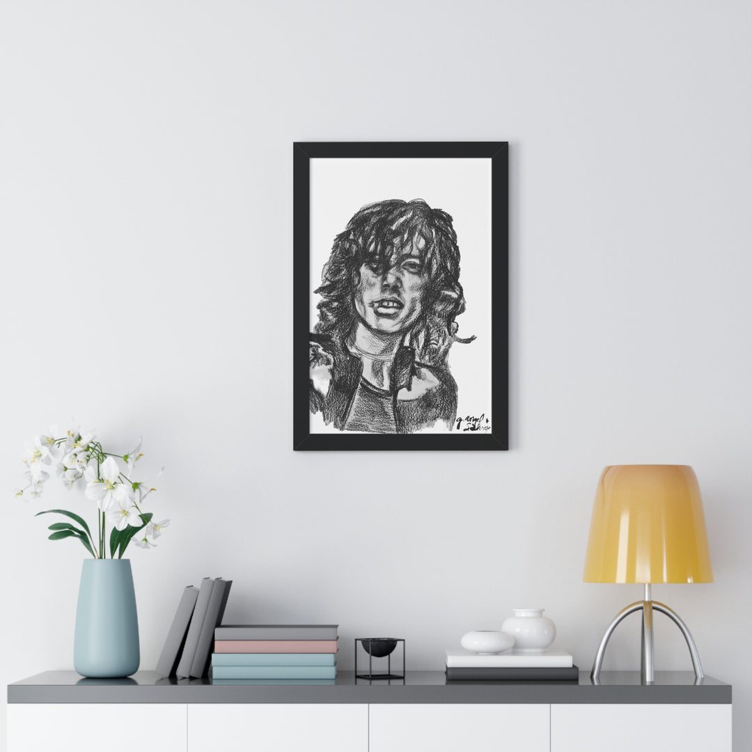 Vertical Poster Jimmy Page Rock and Roll Series Wall Art