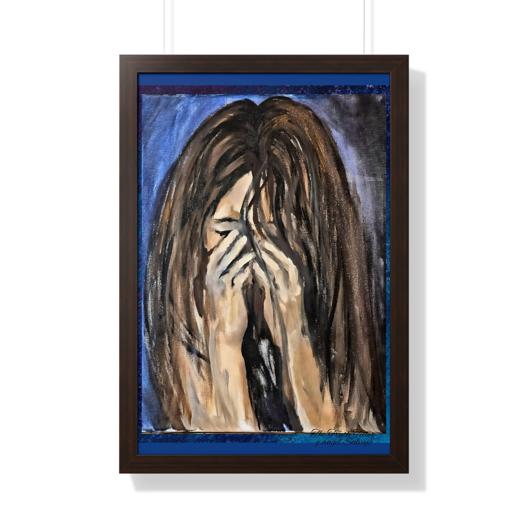 The Truth Teller Framed Vertical Poster