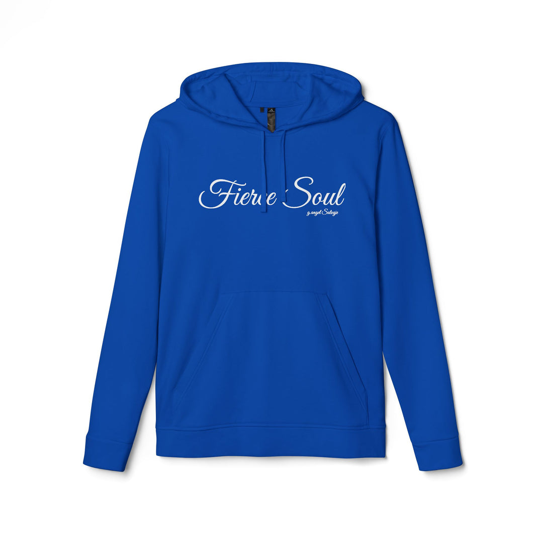 Fleece Hoodie - Fierce Soul Winged Stars and Stripes Skull