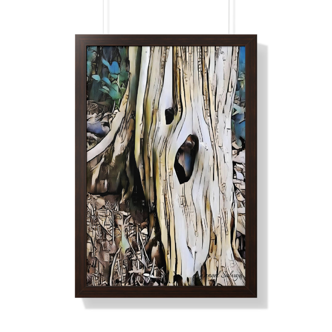 It Is All About What is Hidden Within Framed Vertical Poster