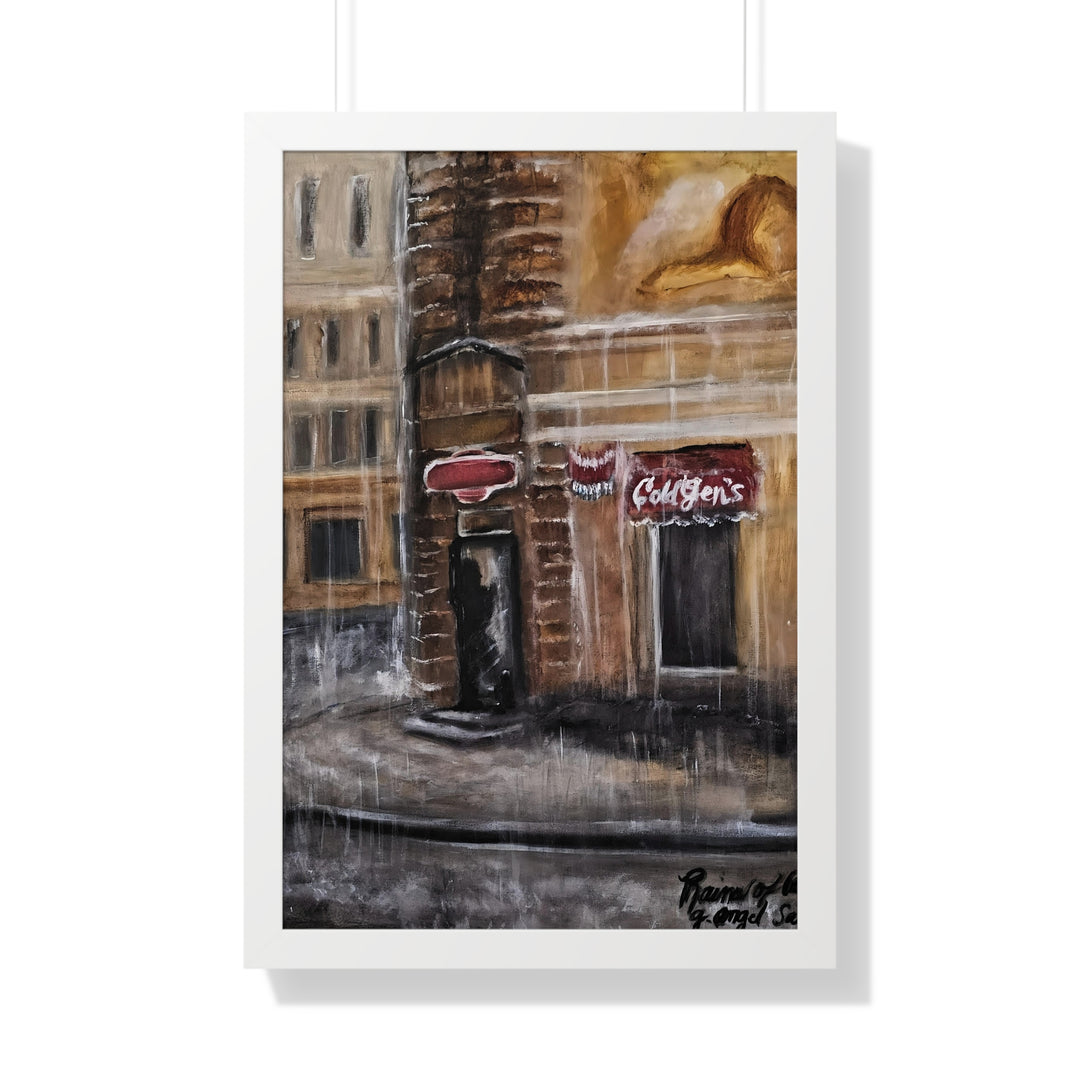 Vertical Poster 'Rains of Intercession' by g angel Salvaje
