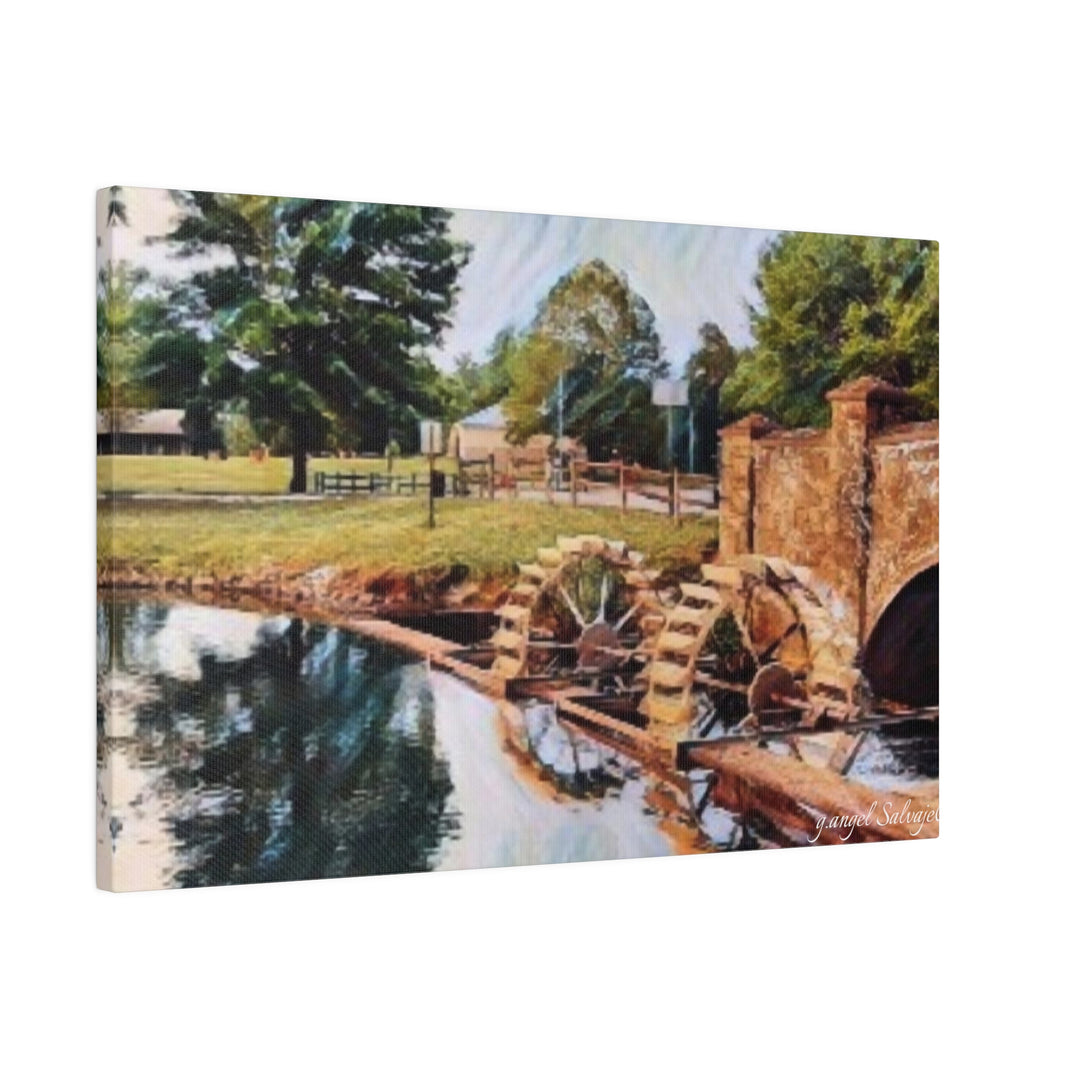 Water Under the Bridge, Spring Park Matte Canvas, Stretched, 0.75"