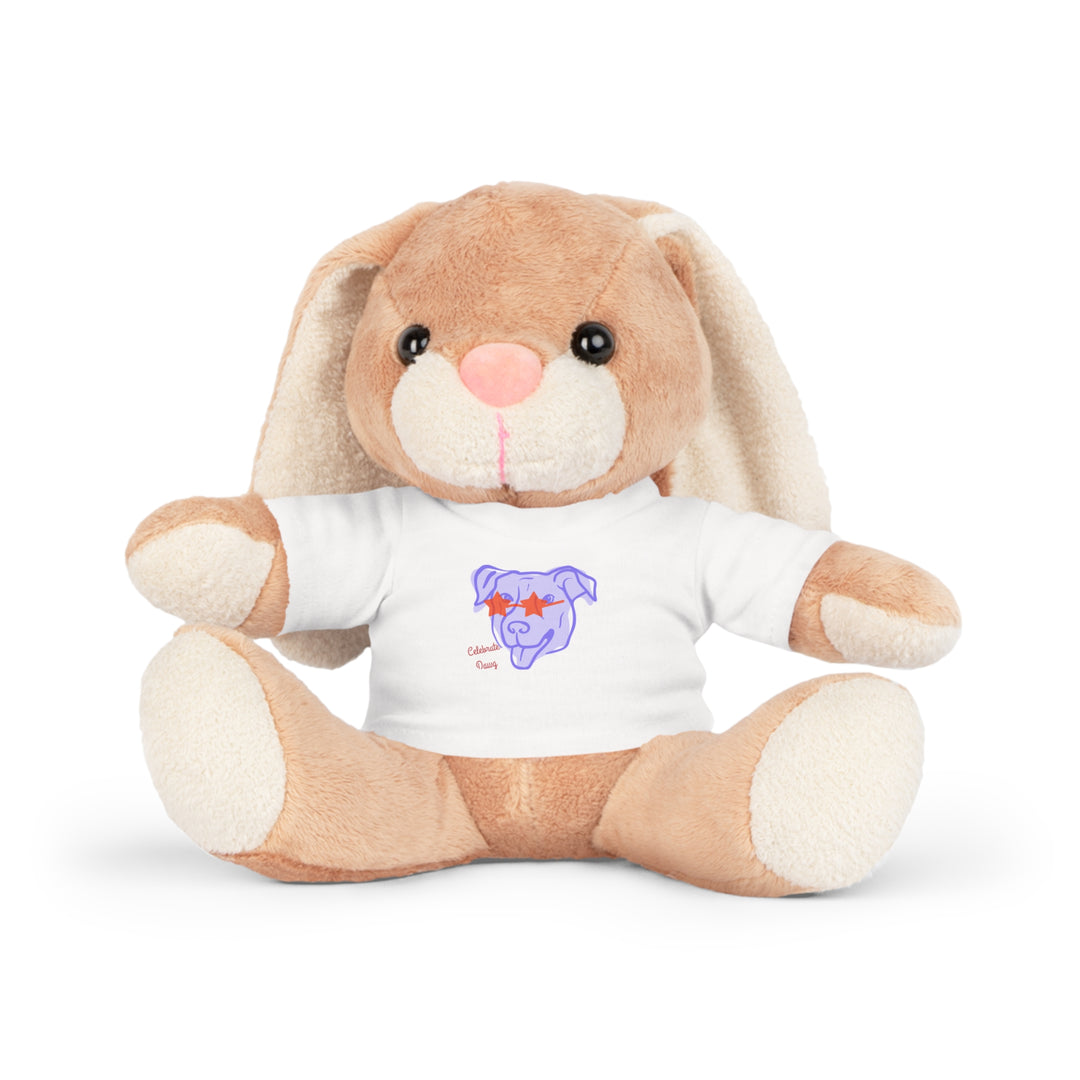 Hitch's Celebrate Dawg , Plush Toy with T-Shirt