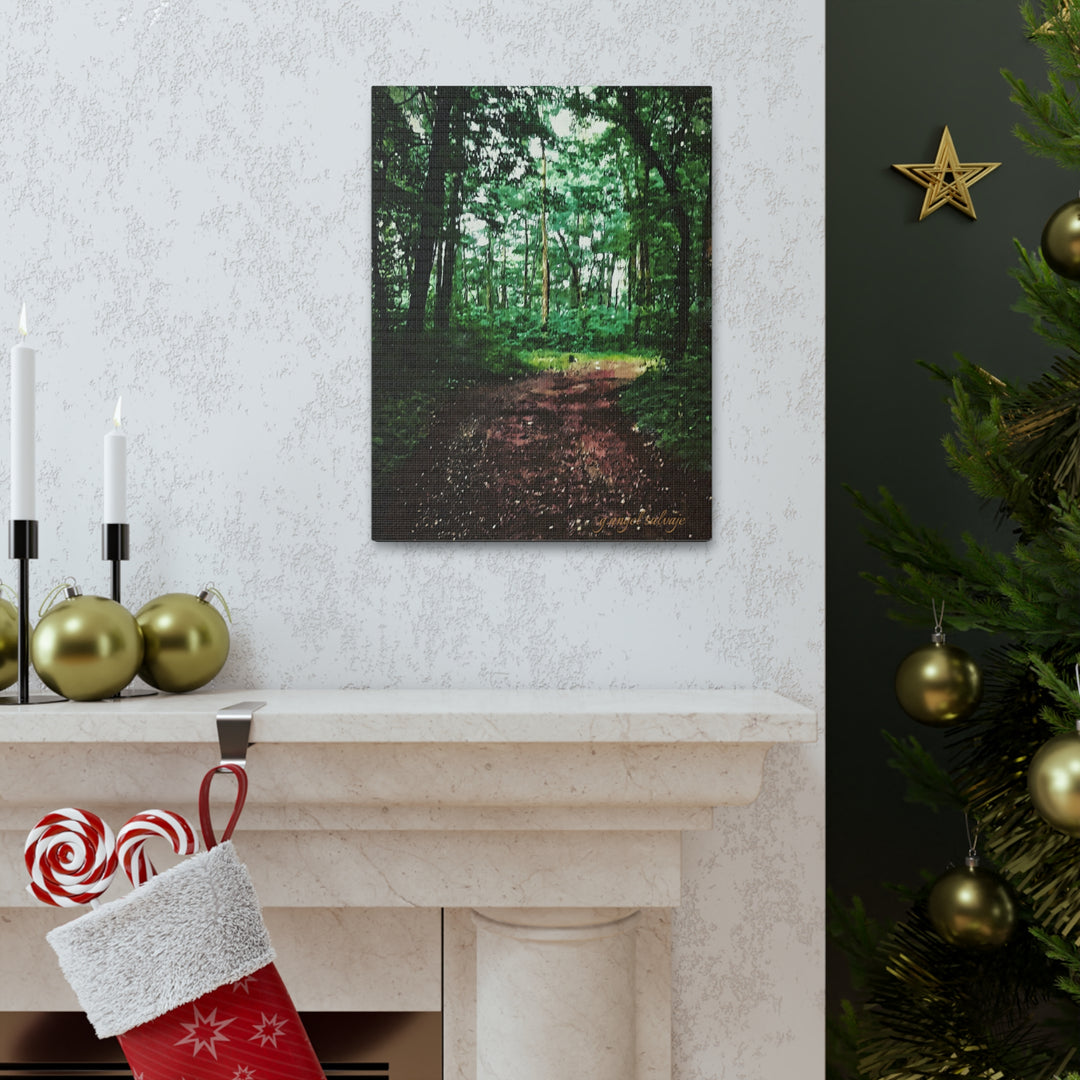 Long and Winding Path Canvas Gallery Wraps