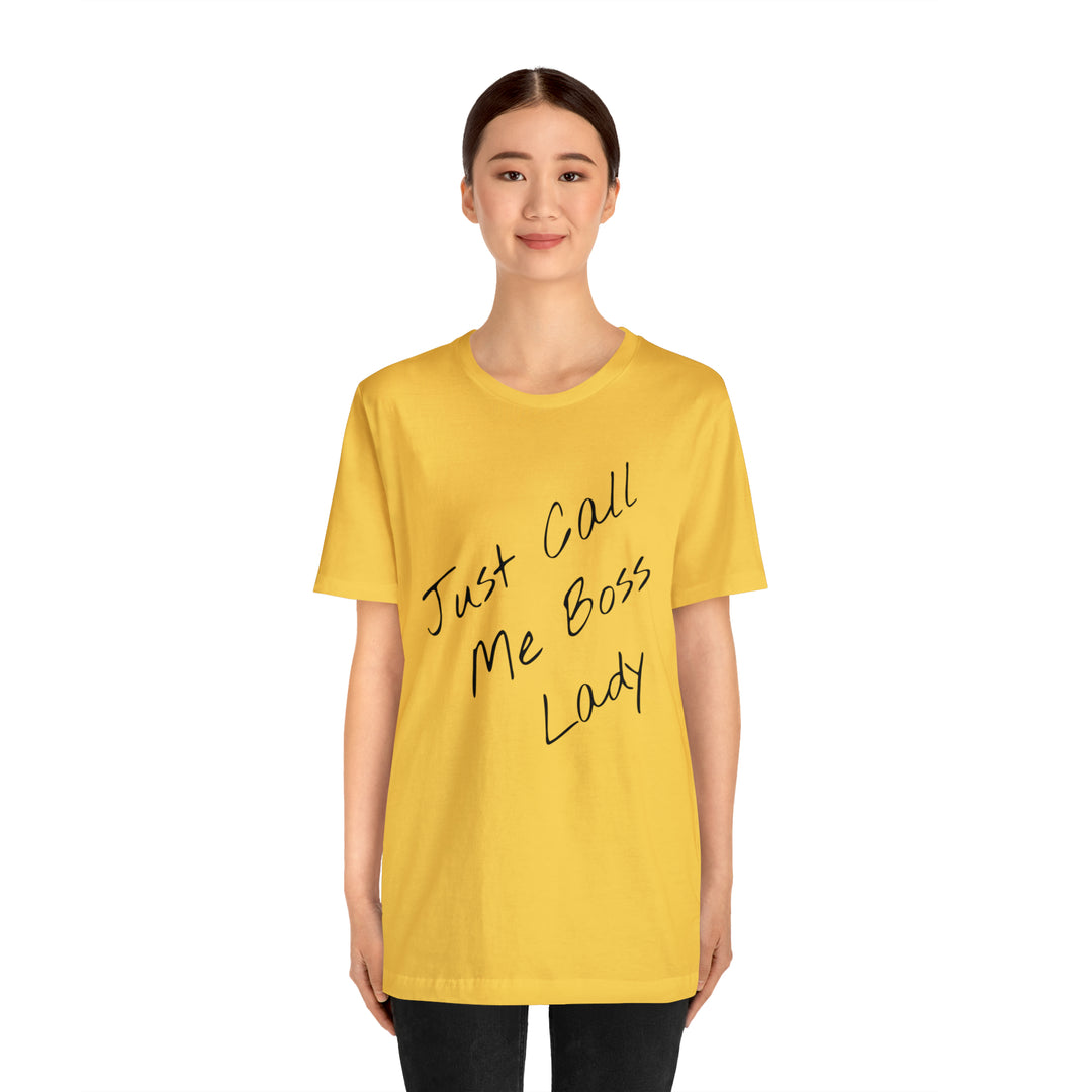 D'Boss Lady Unisex Jersey Short Sleeve Tee