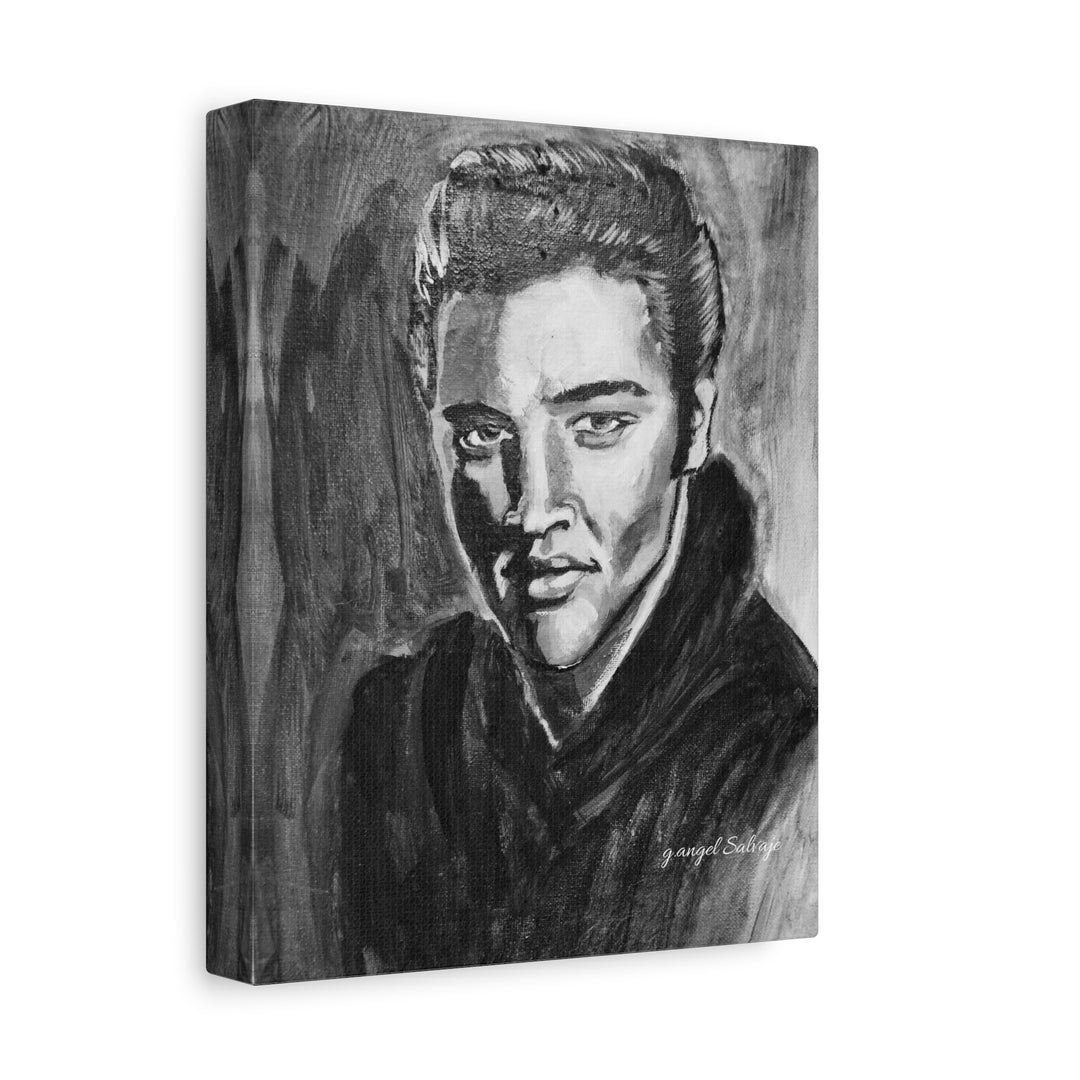 Elvis Canvas Print, from the Rock and Roll Series